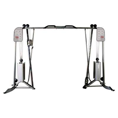 Кроссовер Aerofit IT9313 Кроссовер Aerofit IT9313 является воплощением профессионализма, стиля и надёжности.
Обладает устойчивой конструкцией и современным дизайном.
Размеры: 386,3х100,0х236,1 см.
Весовой стек: 2 х 91 кг.
&nbsp;
