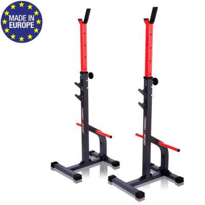 Стойка для штанги MARBO MS-S108 Стойка для штанги MARBO MS-S108 Высококачественные стойки для штанги от польского производителя, изготовленная из польской стали. Устойчивая, прочная конструкция. Стойка выполнена для широкого спектра упражнений со штангой.
Рама профиль: 50 х 50х2 мм.
Испытано нагрузкой: 300 кг.
Вес: 9.8 кг.