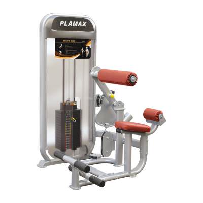 Пресс/Спина Aerofit PL9024 Plamax &ndash; это профессиональное спортивное оборудование, которое является компактным, высококачественным и отлично используется в небольших спортзалах и фитнес центрах.

Плавный, обтекаемый профиль.

Мягкие детали (валики, сидение) имеют удобную и комфортную форму.

Размеры &ndash; 101,0&times;110,0&times;152,0 см;

Весовой стек &ndash; 113 кг / 77 кг (250 ф / 170 ф).
