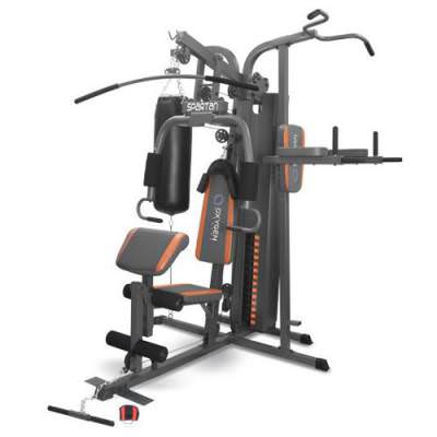 Силовой комплекс Oxygen SPARTAN Силовой комплекс Oxygen SPARTAN Силовой комплекс Oxygen SPARTAN для самого широкого круга спортсменов, специализирующихся на силовых тренировках.
Упражнения: жим от груди, баттерфляй, верхняя тяга, нижняя тяга, гребная тяга, бицепс, трицепс, пресс/спина, отведение ног, приведение ног, турник/пресс/брусья, боксерский мешок.
Рама: стальная высокопрочная с однослойной покраской (основной профиль 50х70 мм.)
Вес стека: 66 кг. (14х4.5 кг. + 3 кг.)
Размер в рабочем состоянии (ДхШхВ) 179х146х215 см.
Максимальный вес пользователя: 180 кг.
Гарантия: 2 года.