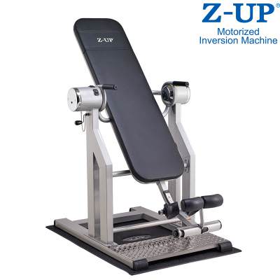 Инверсионный стол Z-UP 5 Инверсионный стол Z-UP 5 Инверсионный стол Z-UP 5.
Цвет: серебристо - черный.
Регулировка под рост пользователя: от 145 до 202 см .
Вес пользователя: до 136 кг.
Размер в рабочем виде: 96 х 200 х 220 см.
Мотор: DC 24В, AC 220В, 120Вт,0,9 об/мин.
Угол вращения спинки: от 53 до 93 градусов.
Размер упаковки: 96 х 173 х 46 см.
Масса: 80 кг.
Производство:Корея.
Гарантия: 12 месяцев.