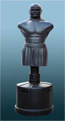 Водоналивной манекен Boxing Punching Man-Heavy Centurion TLS-A03 (чёрный) Фирменные перчатки Century в подарок!
Новая модель водоналивных мешков CENTURION от DFC.
Спина у данной модели защищена, и по ней можно наносить удары.
Внутренняя полость заполнена улучшенным пеноуретаном.
Кожа изготовлена из высокопрочного пластизоля (artificial Rubber mix with PVC).
Объем основания: 100 литров.
Полная высота: 180 см, не регулируется.
