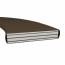 Батут Unix Line 12 ft outside (3,66 м) Black&Brown с сеткой и лестницей - Батут Unix Line 12 ft outside (3,66 м) Black&Brown с сеткой и лестницей