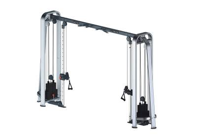 Кроссовер Aerofit MJ-APS/MJ-CB/MJ-APS Сдвоенный роликовый механизм помогает осуществлять мягкую регулировку блока стойки. На каждой стойке рычаги могут принимать 18 позиций.

Удобные рукоятки дают возможность совершать многопозиционный захват, тем самым изменяя нагрузку. Рукоятки имеют прорезиненное покрытие и не скользят во время работы на тренажёре.
