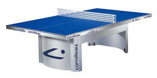 Всепогодный теннисный стол Cornilleau Pro 510 Outdoor Стационарный (непередвижной) антивандальный всепогодный теннисный стол с прочной рамой и встроенной стальной сеткой.
Материал: 7-мм меламин.
Вес стола 77 кг.
Размер в игровом положении: 274 х 152,5 х 76 см.
Производство: Франция.

